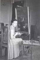 Рэма Фёдоровна Романова, жена А.А.Аникеенка, 1950-е годы (фотографии в книге Поэма Солнца) 4