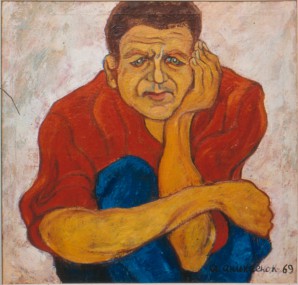 Картина А.А. Аникеенка - портрет Николая Беляева